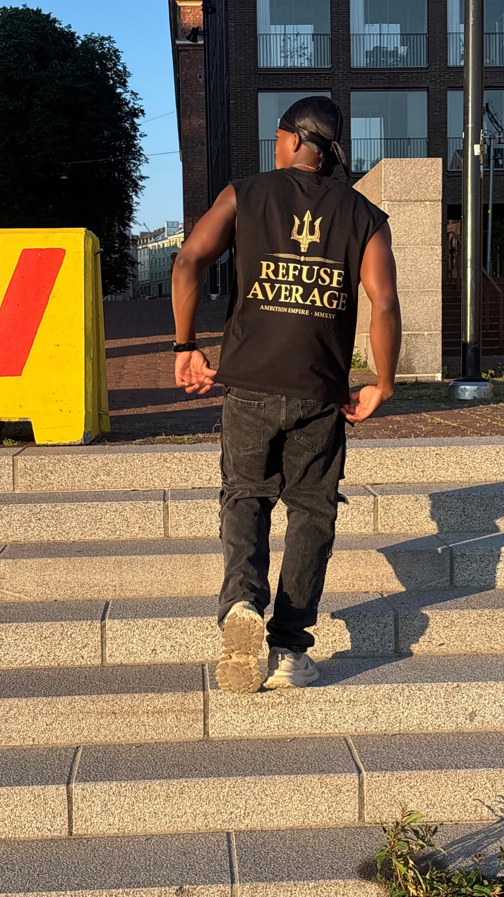 Refuse Average™ Drop Shoulder Tank