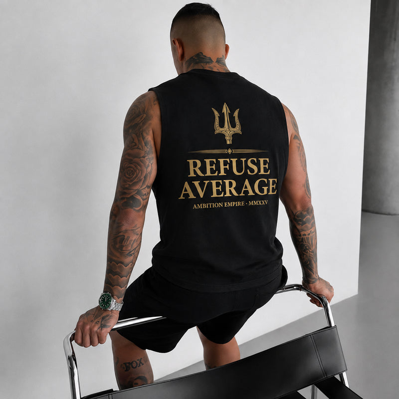 Refuse Average™ Drop Shoulder Tank