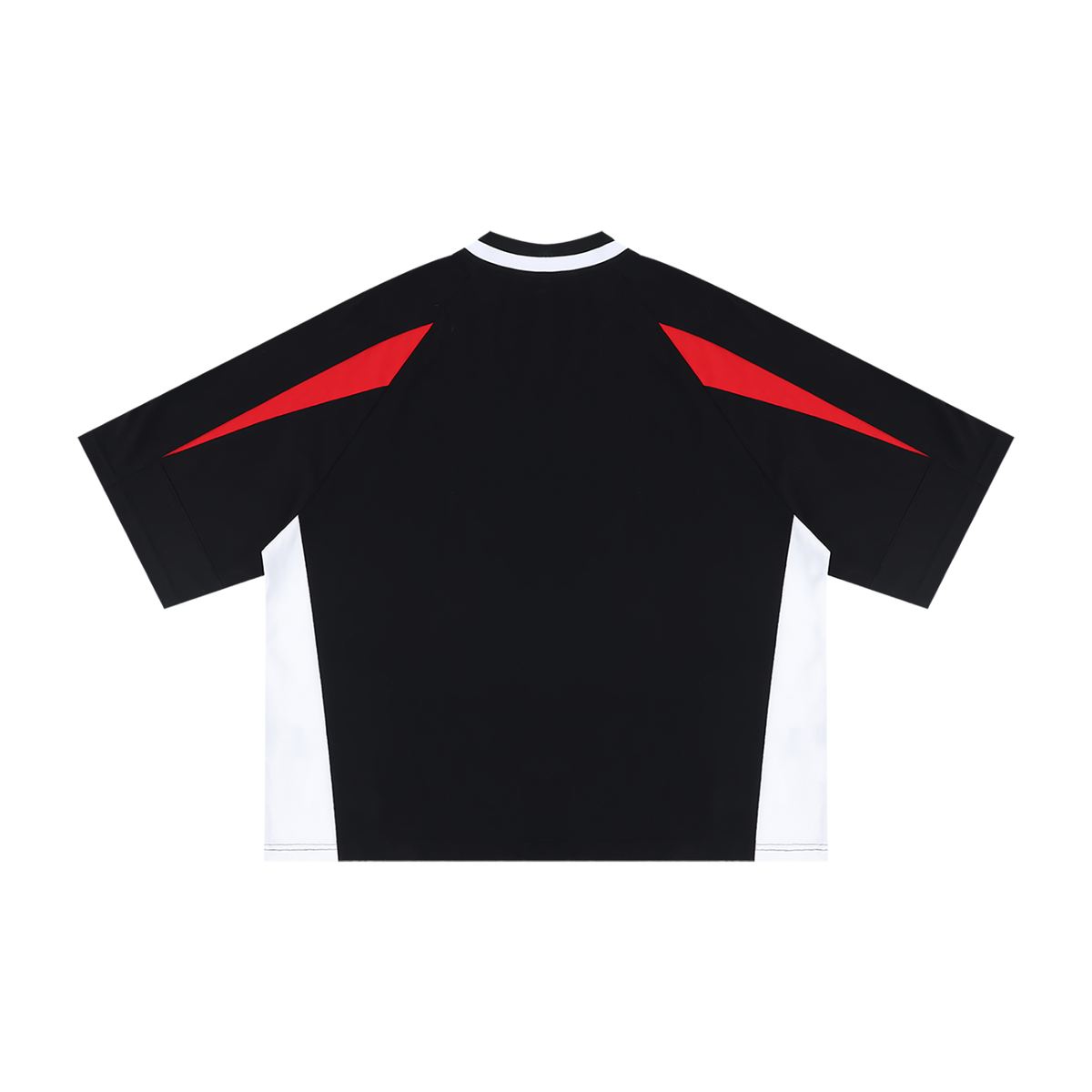 Remember Your Why Color Block Oversized V-Neck T-Shirt | Ambition Empire