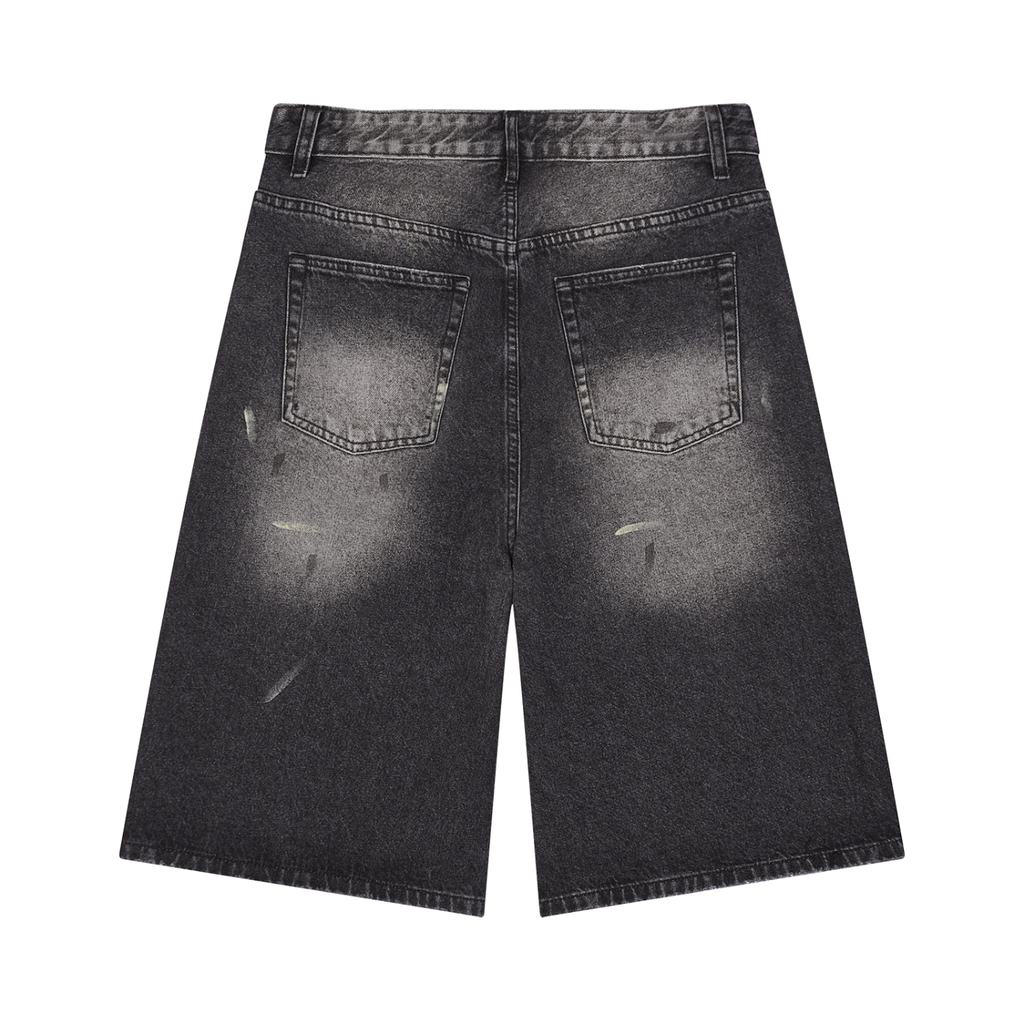 VINTAGE WASH | Baggy Denim Jorts