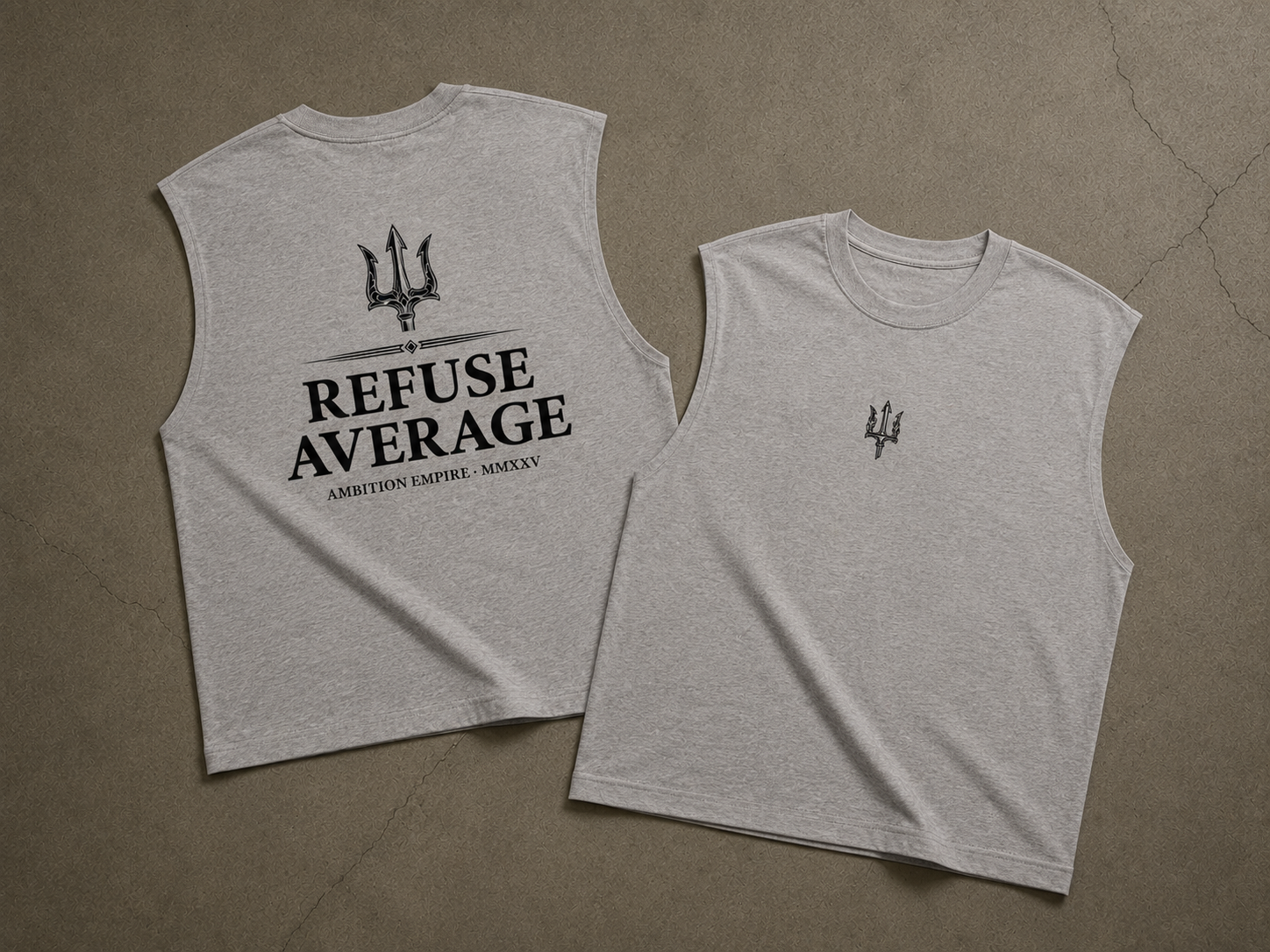 Refuse Average™ Drop Shoulder Tank