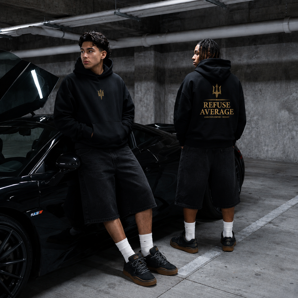 Refuse Average™ Oversized Hoodie