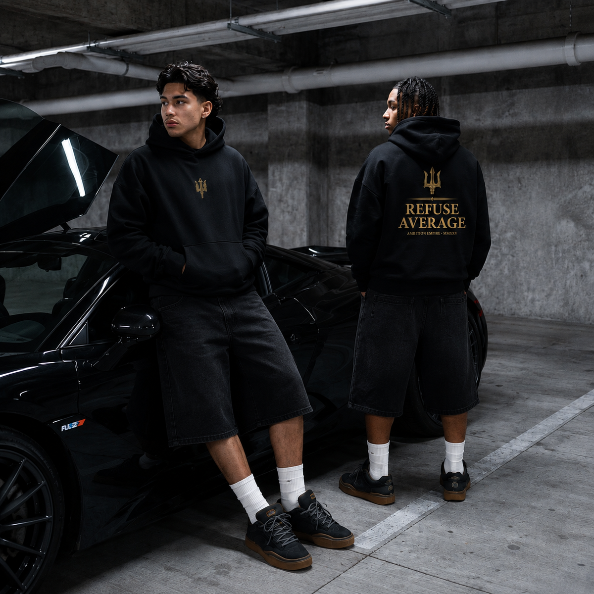 Refuse Average™ Oversized Hoodie
