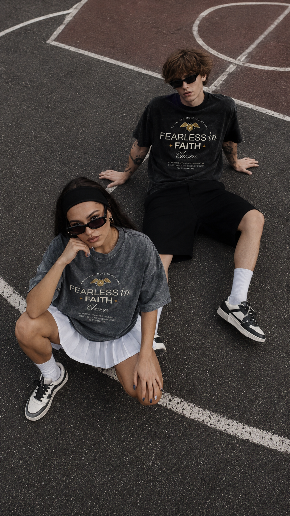 Fearless in Faith™ Oversized Tee