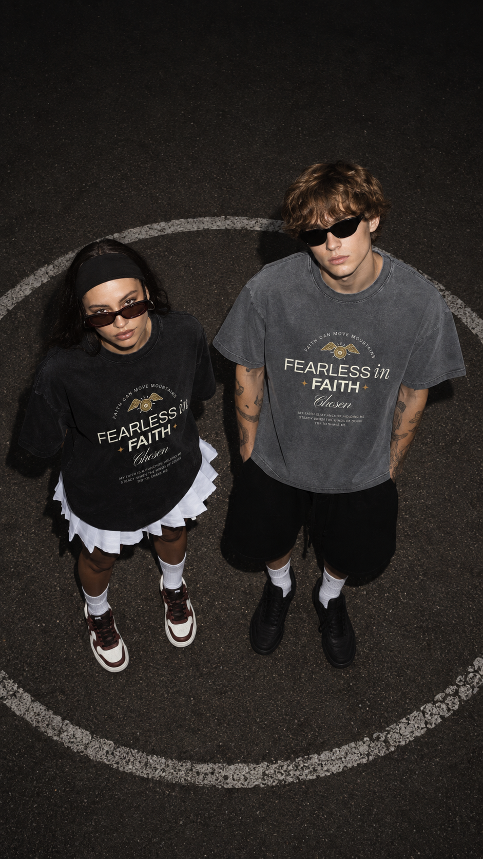 Fearless in Faith™ Oversized Tee