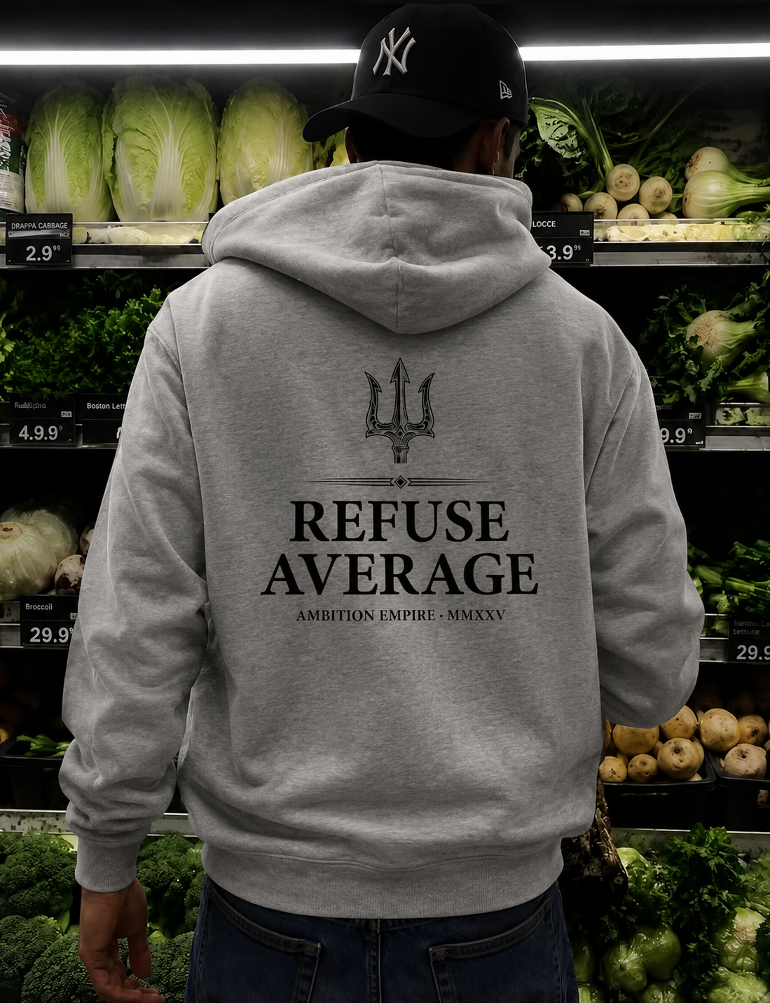 Refuse Average™ Oversized Hoodie