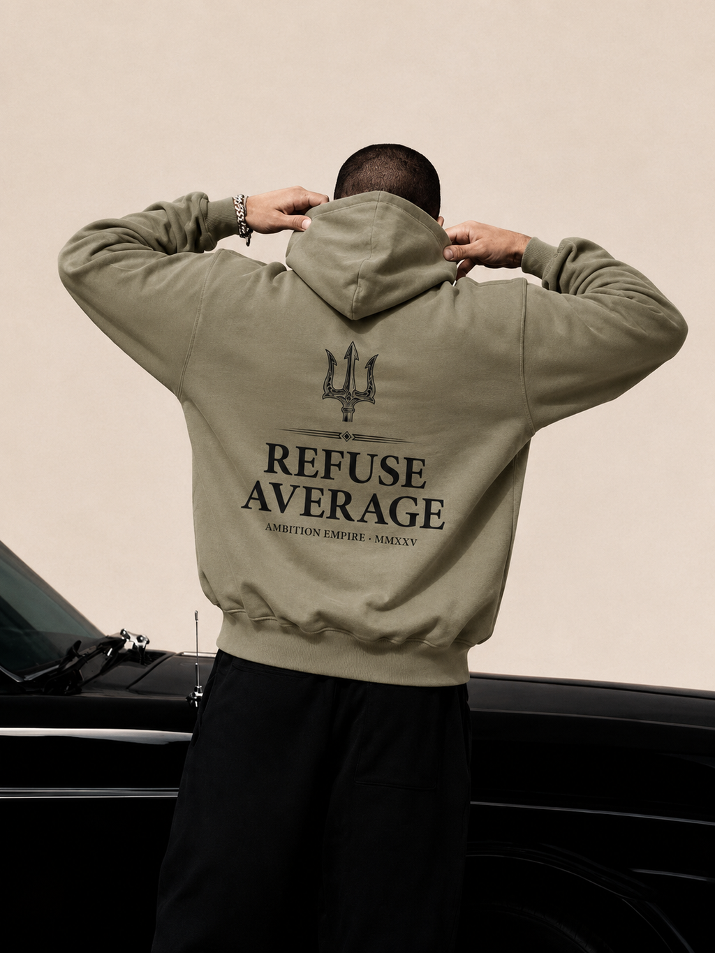 Refuse Average™ Oversized Hoodie