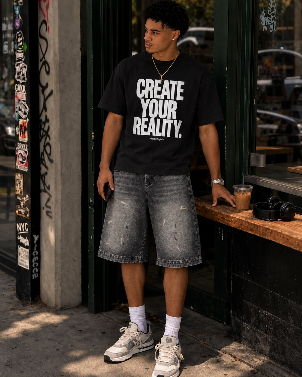 CREATE YOUR REALITY | Cotton Graphic T-Shirt