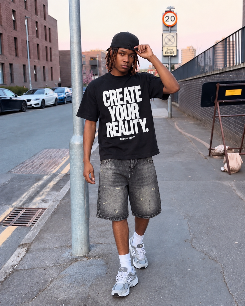 CREATE YOUR REALITY | Cotton Graphic T-Shirt