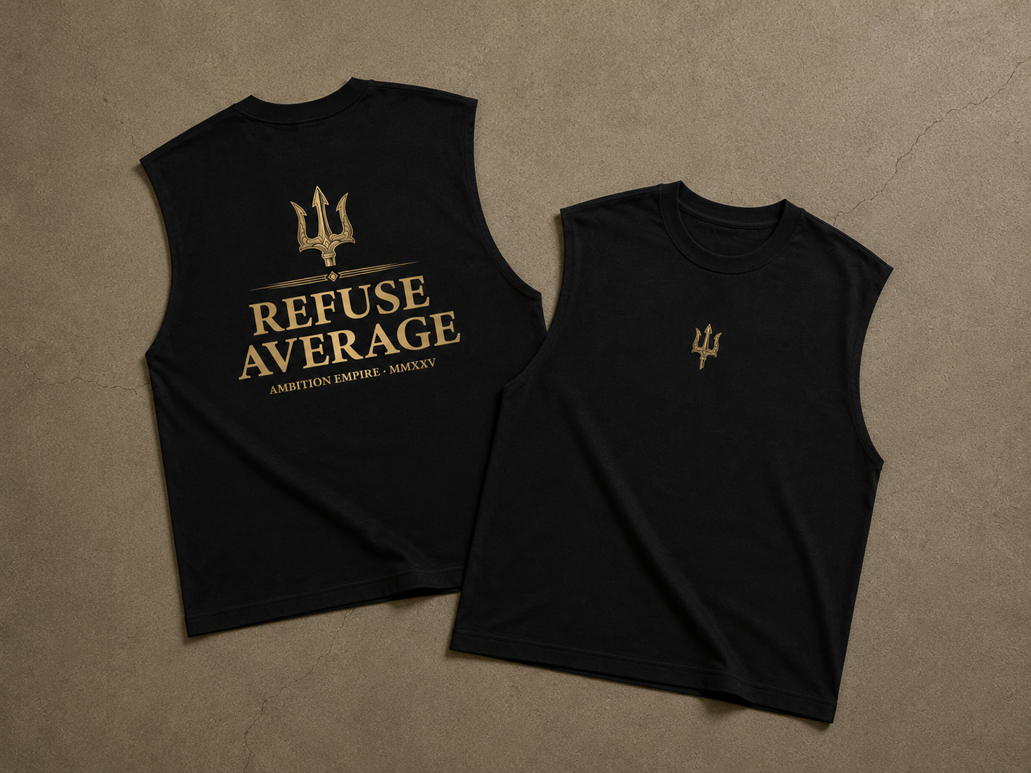 Refuse Average™ Drop Shoulder Tank