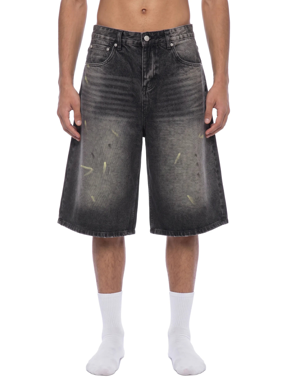 VINTAGE WASH | Baggy Denim Jorts