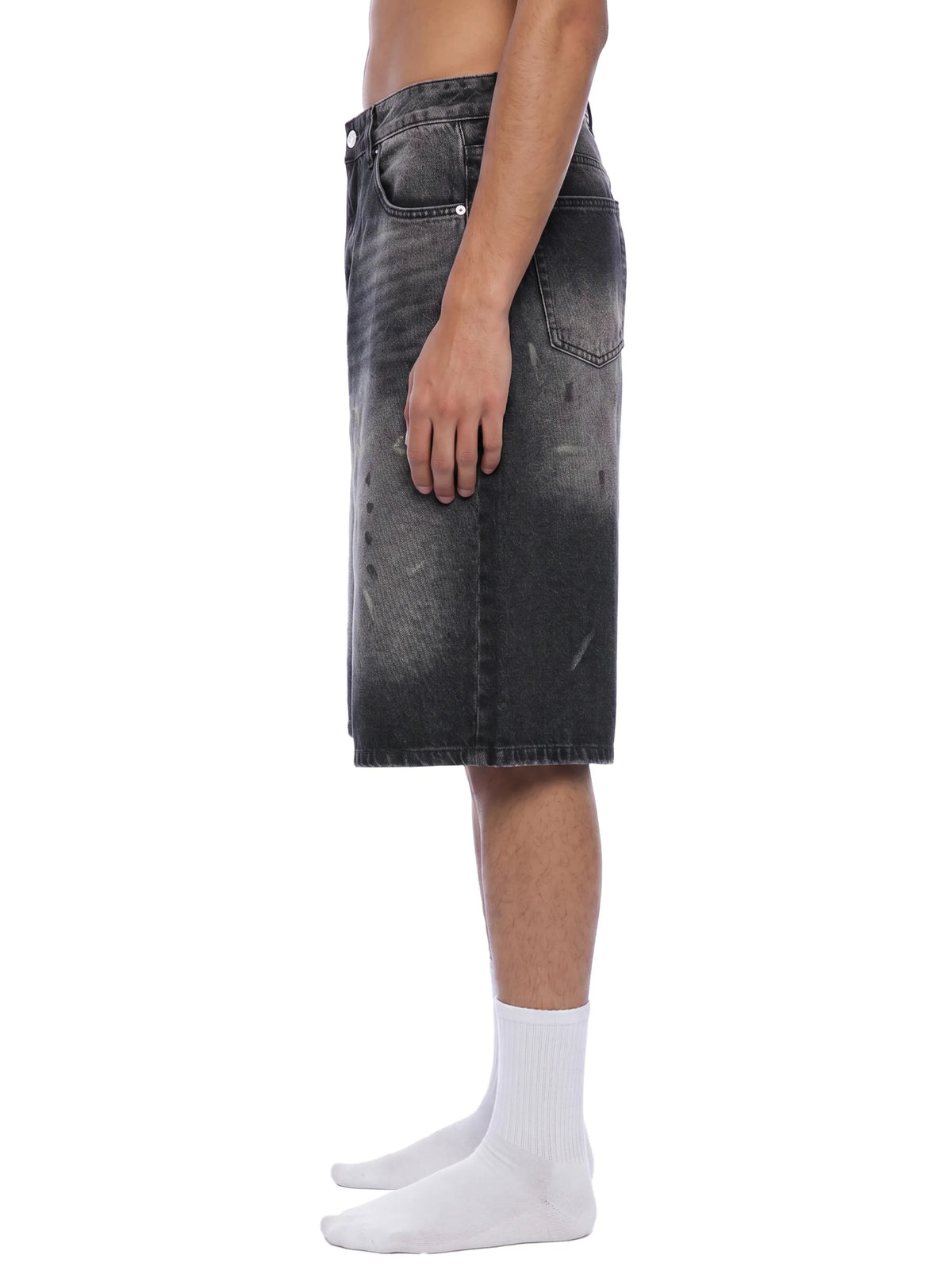 VINTAGE WASH | Baggy Denim Jorts